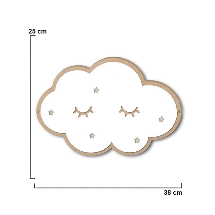 Espejo Acrílico Decorativo Marco Madera Niños JK180