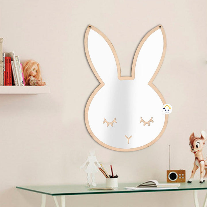 Espejo Acrílico Decorativo Marco Madera Niños JK180