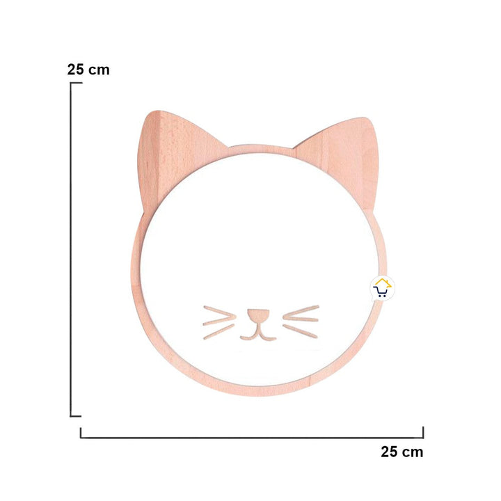 Espejo Acrílico Decorativo Marco Madera Niños JK180