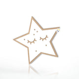 Espejo Acrílico Decorativo Marco Madera Niños JK180