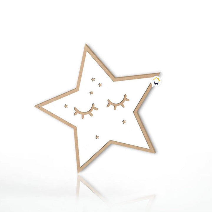 Espejo Acrílico Decorativo Marco Madera Niños JK180