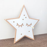 Espejo Acrílico Decorativo Marco Madera Niños JK180