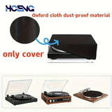 1pc Tapa de polvo para tocadiscos de vinilo retro - Protector de altavoz de tocadiscos impermeable para el hogar sin operación de batería