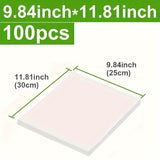 100 piezas Bolsas de Sellado al Vacío Premium - Conservación de Alimentos Hermetica, Almacenamiento y Solución de Organización para Cocina - Reutilizables, Duraderas y Libres de BPA Esenciales para el Hogar