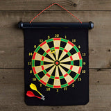 Tablero Dardos Plegable Diana Magnética Doble Cara HD816