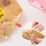 Mini Sellador De Bolsas Manual Portátil 2 En 1 Cortador LK701