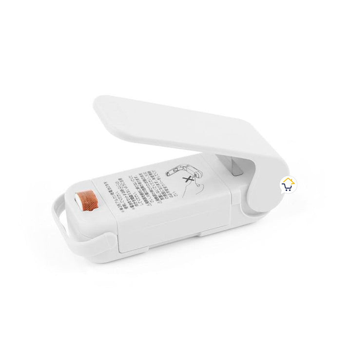 Mini Sellador De Bolsas Manual Portátil 2 En 1 Cortador LK701