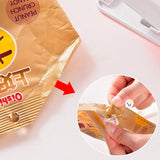 Mini Sellador De Bolsas Manual Portátil 2 En 1 Cortador LK701