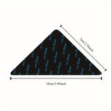 24pcs Sujetadores de Alfombras, Pegatinas de Fijación Antideslizantes, Alfombrilla Antideslizante para Suelos de Madera, Suelos de Azulejos y Mármol, Clips Adhesivos de Doble Cara para Mantener la Esquina Plana, Cinta de Alfombra Removible para Alfombras