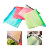 Bolsa Silicona Hermética Reutilizables Alimentos 500ml HE023