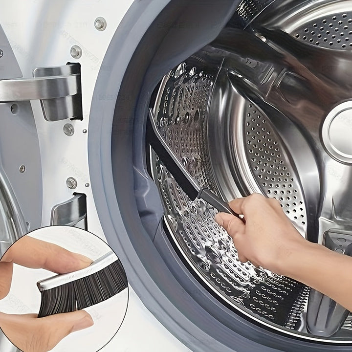 Cepillo para limpiar la ducha, cepillo de mango largo para baños, cocinas, inodoros y exteriores, con cerdas duras para una limpieza efectiva, herramienta manual no eléctrica