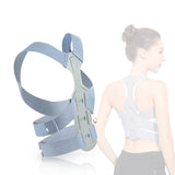Corrector De Postura Ajustable Unisex Cinturón De Sujeción A08