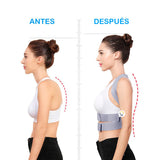 Corrector De Postura Ajustable Unisex Cinturón De Sujeción A08