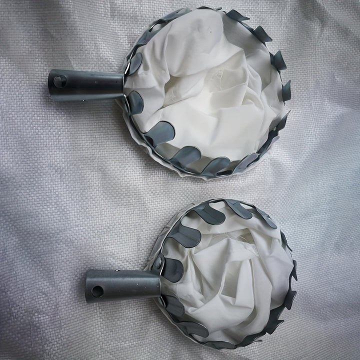 1/2 piezas, Herramienta de Jardinería Agrícola para Recolección de Frutas en Altura - Recolector Portátil de Metal