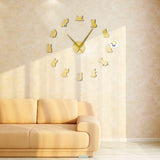 Reloj Pared 3D Decorativo Perros Acrílico Moderno JK167