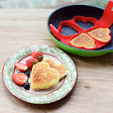 Molde Pancakes Huevos Silicona Figuras cocina COCI6