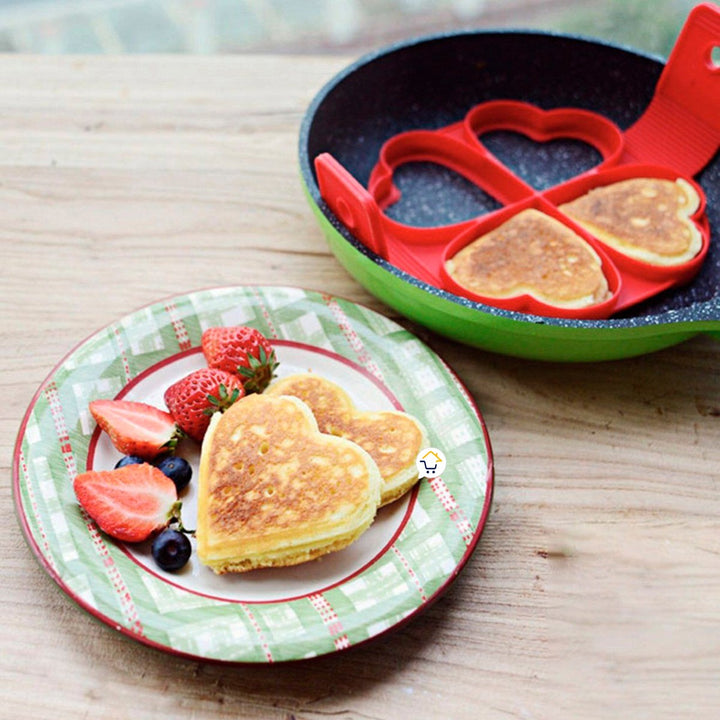 Molde Pancakes Huevos Silicona Figuras cocina COCI6