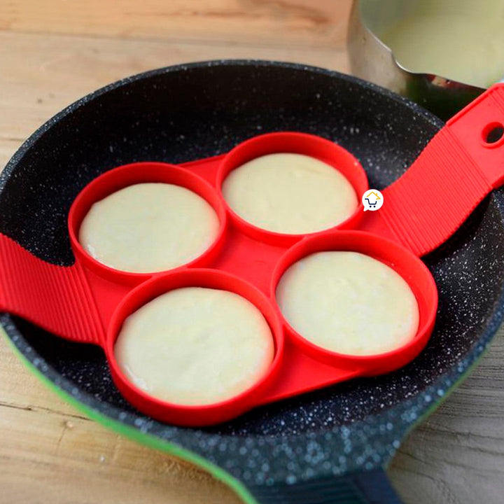 Molde Pancakes Huevos Silicona Figuras cocina COCI6
