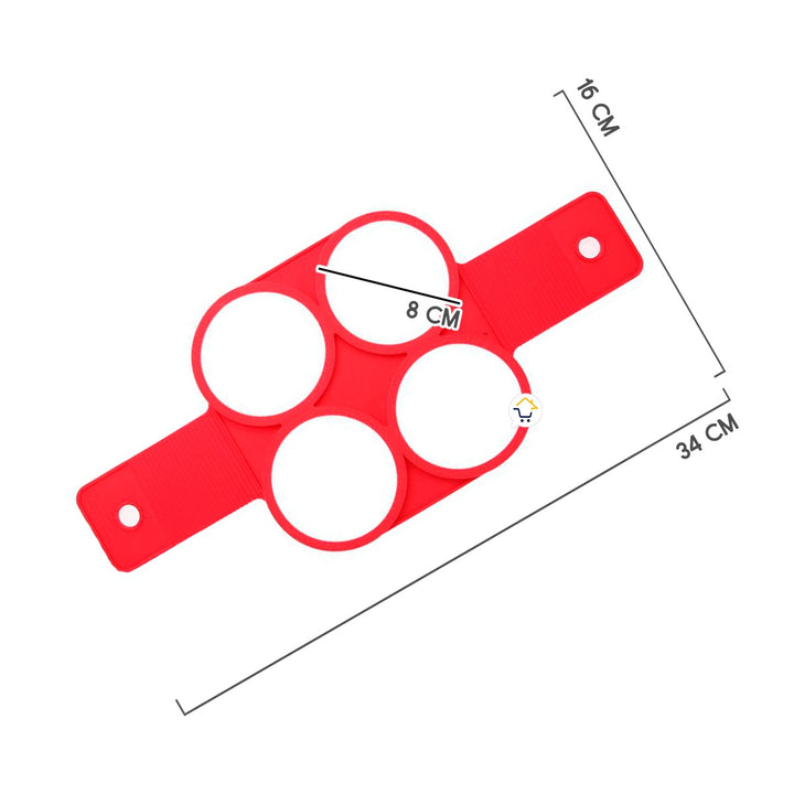 Molde Pancakes Huevos Silicona Figuras cocina COCI6