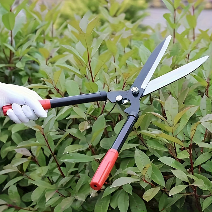 1pc Tijeras de Jardinería de Alta Calidad, Cortahierros para Césped y Arbustos con Mango Largo, Tijeras de Poda para Ramas Altas y Hierba