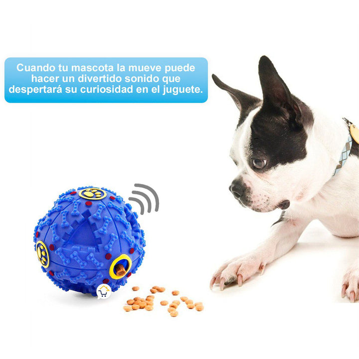 Pelota Dura Yogo Yogo Juguete Perros Sonido Dispensadora Golosinas RF HEC