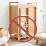 2 unidades de Dispositivo de fijación de muebles para estantería, gabinetes de TV, gabinetes de zapatos, armarios, sin taladro requerido, fijación antivuelco para gabinetes