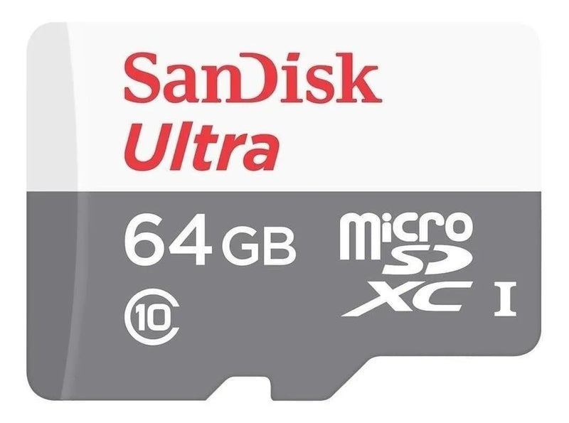 Tarjeta de memoria SanDisk 64GB Ultra con adaptador SD