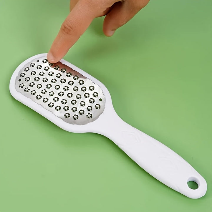 Amoladora de Pies y Talones, Removedor, Contenedor de Tiras Metálicas, Herramienta para Raspar Pies, Kit de Cuidado del Talón