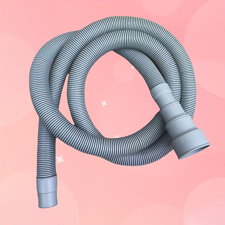 Extensión de manguera de drenaje de lavadora automática universal - Tubo de drenaje flexible de plástico de múltiples diámetros con diseño de estrella, duradero y fácil de instalar para una eficiente drenaje de agua, accesorios de lavadora, diseño elegan