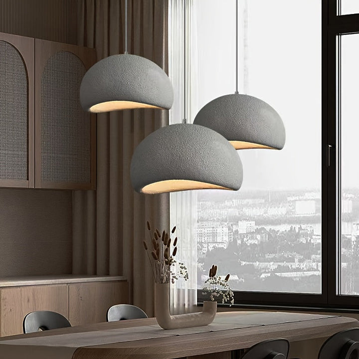 Candelabro moderno para comedor, luz de techo para pasillo de supermercado de hotel con base E26, estilo japonés, forma de nido de pájaro, pieza artística.