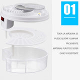 Atrapa Moscas Eléctrico USB Trampa Automático Giratorio YD218