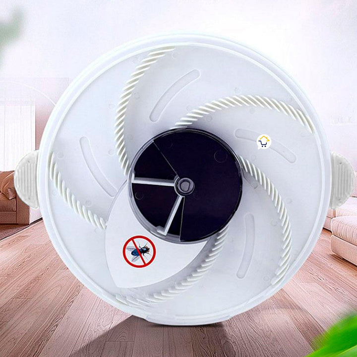 Atrapa Moscas Eléctrico USB Trampa Automático Giratorio YD218