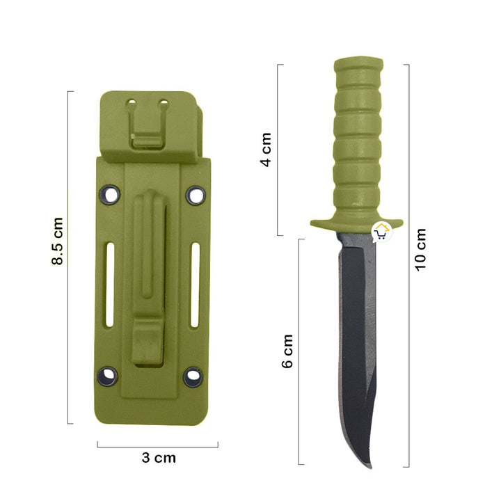 Mini Cuchillo Táctico Camping Abrecartas Con Cadena CD05