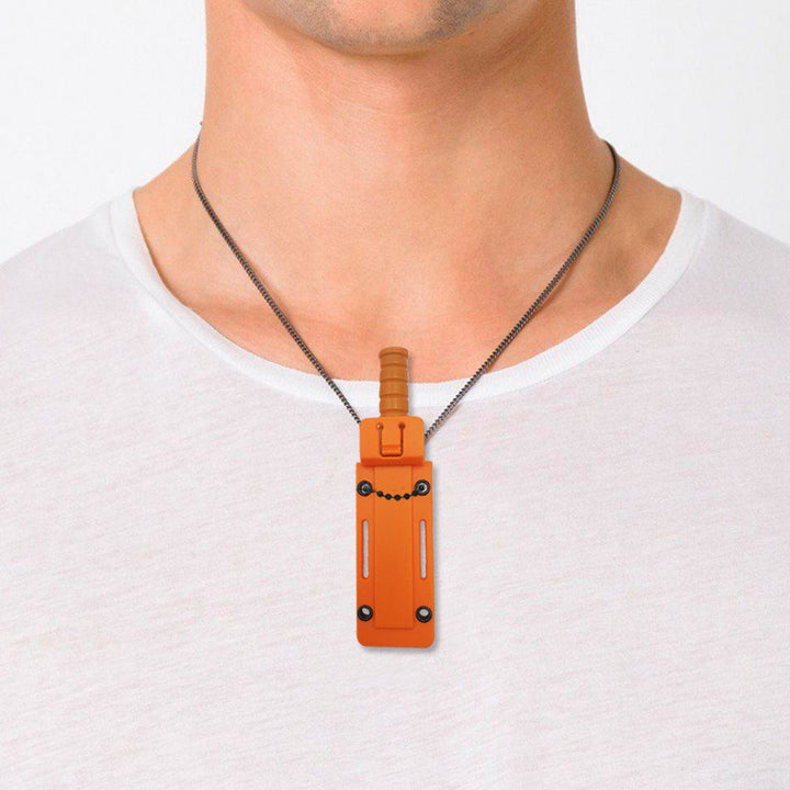 Mini Cuchillo Táctico Camping Abrecartas Con Cadena CD05