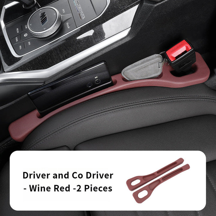 2 Piezas de Relleno para Espacio del Asiento del Coche - Diseño Multifuncional para Todas las Estaciones, Evita que Caigan Residuos - Apto para Varios Modelos de Vehículos