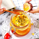 Juego de 2/4 Tarros Herméticos de Vidrio de 16 Onzas con Tapas de Cierre, Contenedores Sellados Transparentes para Alimentos, Organización del Despensa, Productos Secos, Snacks, Café, Té, Encurtidos, Azúcar, Harina - Multiusos, Antifugas, Libres de BPA