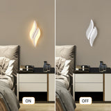 Lámpara de pared LED moderna, luz lineal blanca de 3000K, montaje semibruto de hierro fundido con acabado de metal mate, cableado, control de interruptor, sin necesidad de batería, para salón, dormitorio, pasillo, escaleras - compatible con 110V-240V