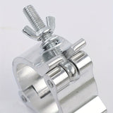 Hebilla de anillo simple, conector de armadura de estante, gancho de luz de escenario, gancho de rendimiento, cierre de tarjeta cruzada, hebilla de aleación de aluminio