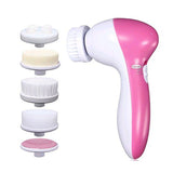 Mini Masajeador Limpiador Facial 5 En 1 Cuidado Rostro A8782