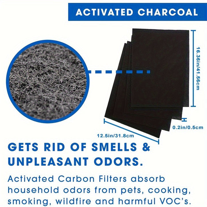 Conjunto De 10 Filtros De Repuesto De Tamaño A, Compatibles Con El Purificador De Aire Winix PlasmaWave 5300, 6300, C535, 5300-2, 6300-2, P300, AM90, 9000, 5000, 5000B, C909, 9800. Incluye 2 Filtros True Hepa Y 8 Prefiltros De Carbón.
