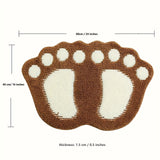 Alfombra de Ducha - Absorbente, Antideslizante, Lavable en Máquina, Suave de Microfibra para la Ducha y Sala de Lectura