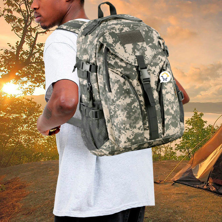 Morral Militar Táctico 40 Litros Impermeable Camping Senderismo 9035