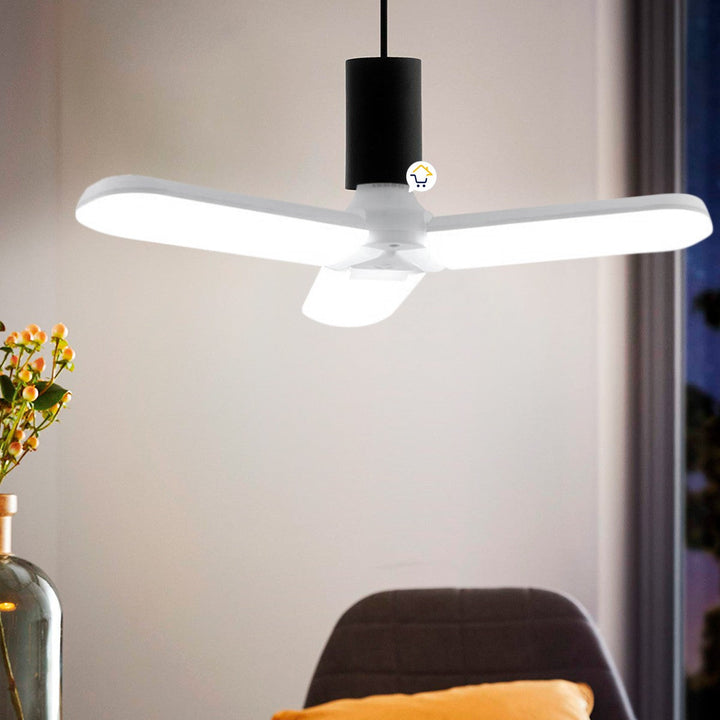 Bombillo Lámpara Led Plegable 3 Aspas Eco Amigable LX043