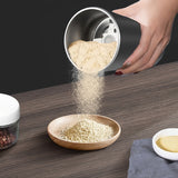 Molino eléctrico de 8 cabezas de acero inoxidable para café, portátil y multifuncional, con alimentación eléctrica, 22,000 RPM, enchufe de EE. UU., no aplica batería, forma irregular, ideal para moler granos y polvos, molino de café para cocina.