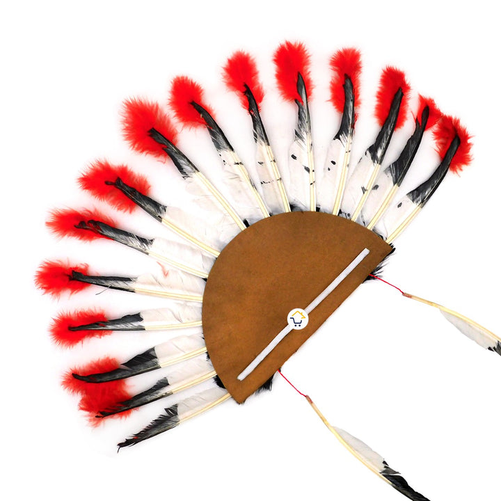 Penacho Indio Jefe Plumas Diadema India Disfraz Halloween C2010