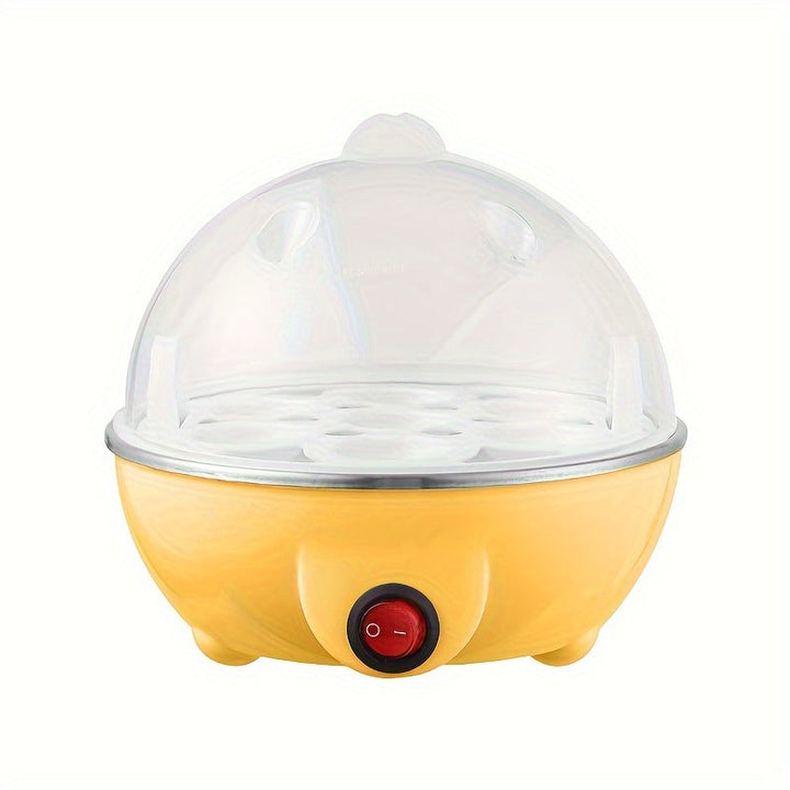 Cocinador de Huevos Mini, Tapón Transparente, Gran Capacidad de Vapor, Olla Multifuncional Automática, Ideal para Desayunos Nutritivos. Base de Acero Inoxidable de Grado Alimenticio, Segura y Confiable. Accesorio de Cocina Automático Perfecto para Huevos