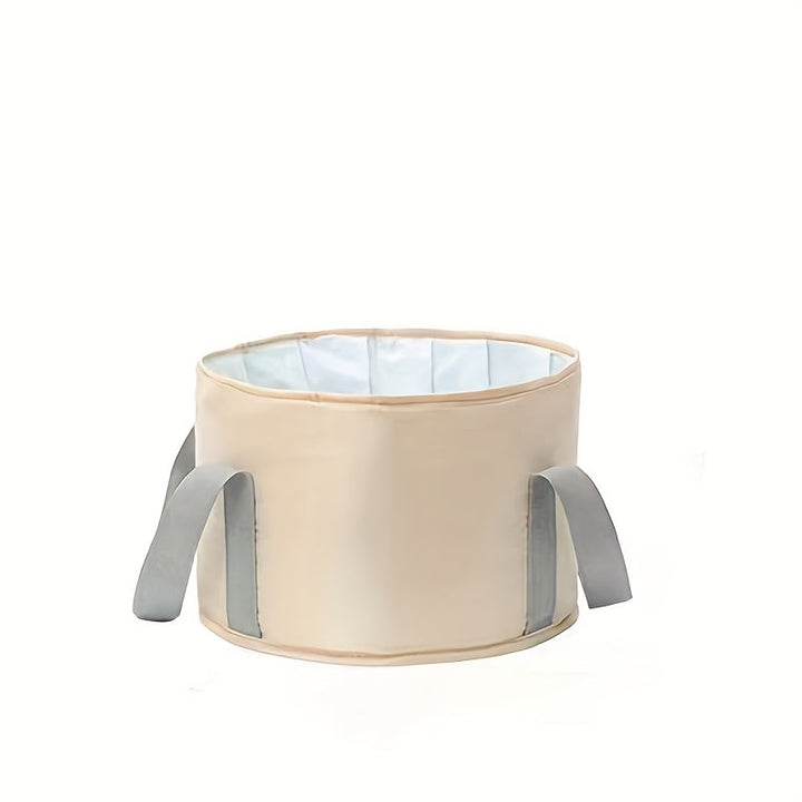 Balde de Spa para Pies Portátil sin Electricidad - Aislamiento de 5 Capas, Diseño Ahorrador de Espacio para Hogar y Viaje, Experiencia de Burbujas Sin Olores