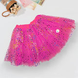 Tutú Estrellas Niñas Colores Falda Ballet Disfraz OF359
