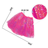 Tutú Estrellas Niñas Colores Falda Ballet Disfraz OF359