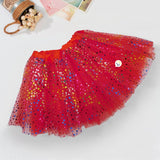 Tutú Estrellas Niñas Colores Falda Ballet Disfraz OF359